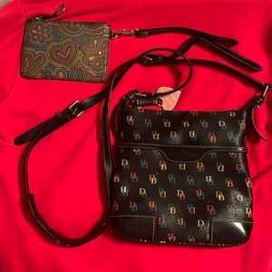 Dooney & Bourke purse with wallet.